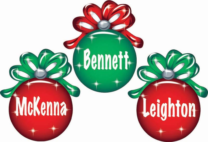 Personalized Christmas Ornaments yard Art Decor