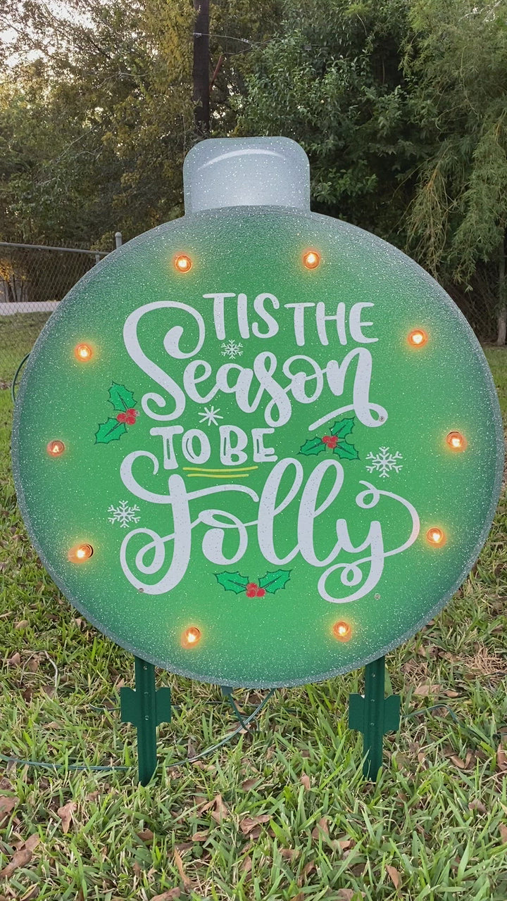 Wooden Christmas Sign