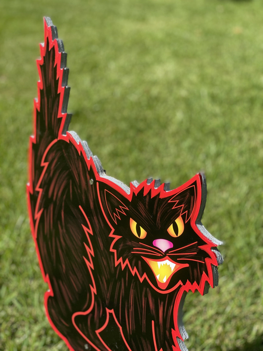 Halloween Black Cat Decor