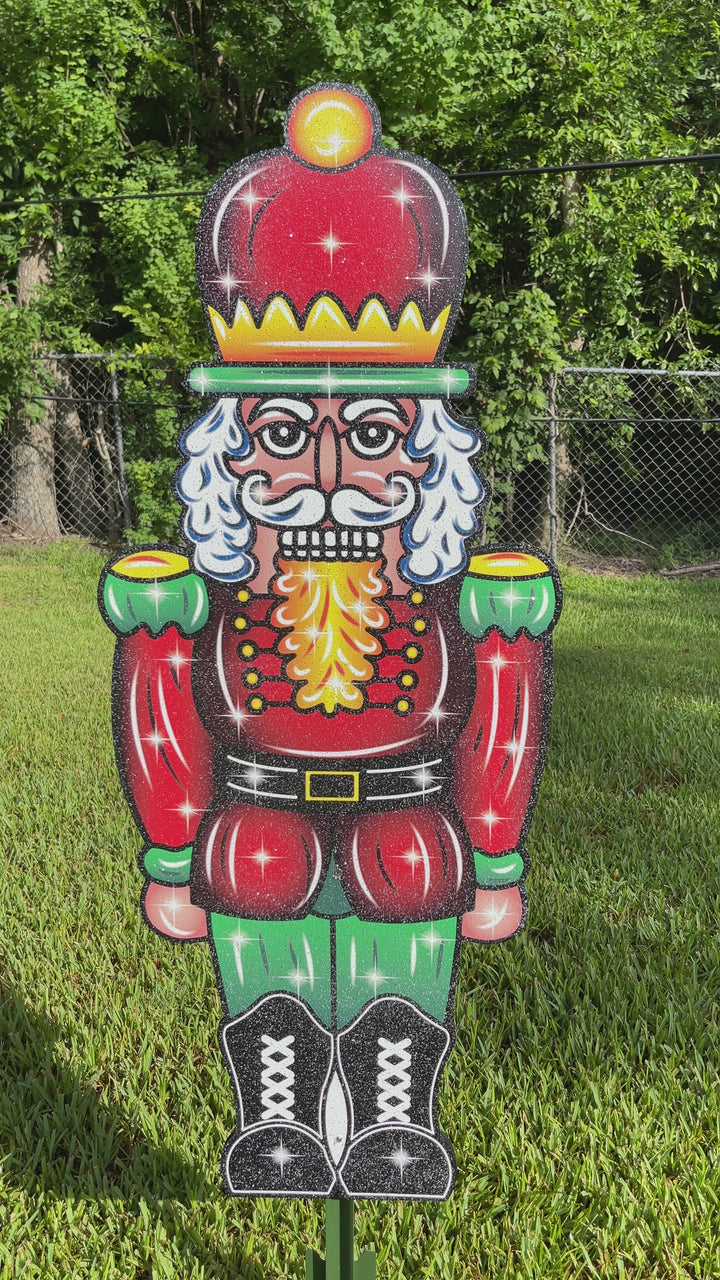 Christmas Nutcracker Yard Decoration