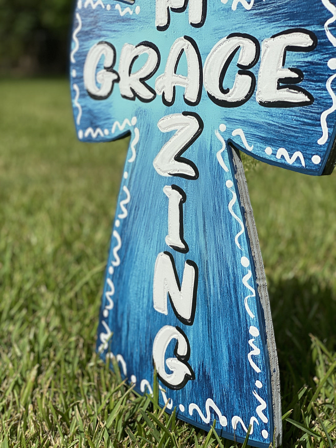 Amazing Grace Cross Decor