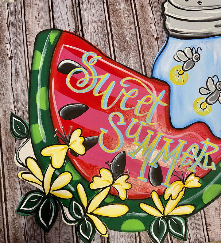 Summertime Memories Yard Art Blank DIY