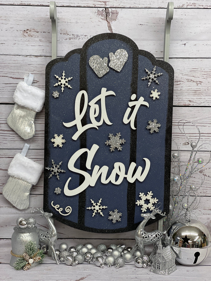 Christmas Sled Decor