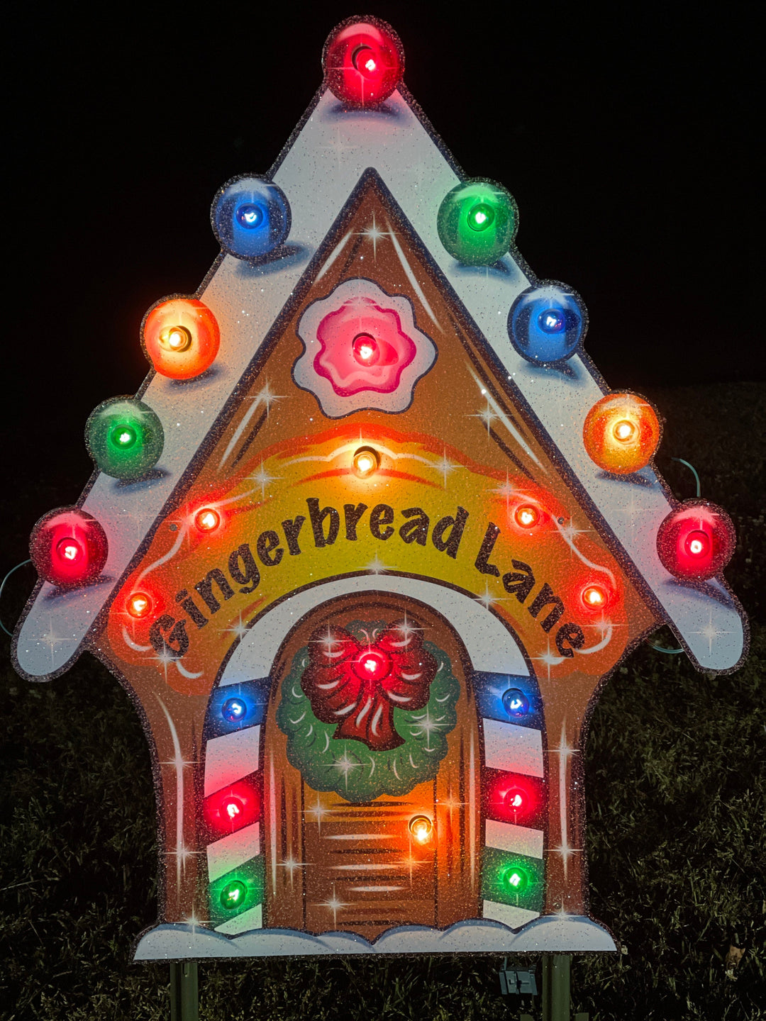 Gingerbread Christmas Outdoor Decoration