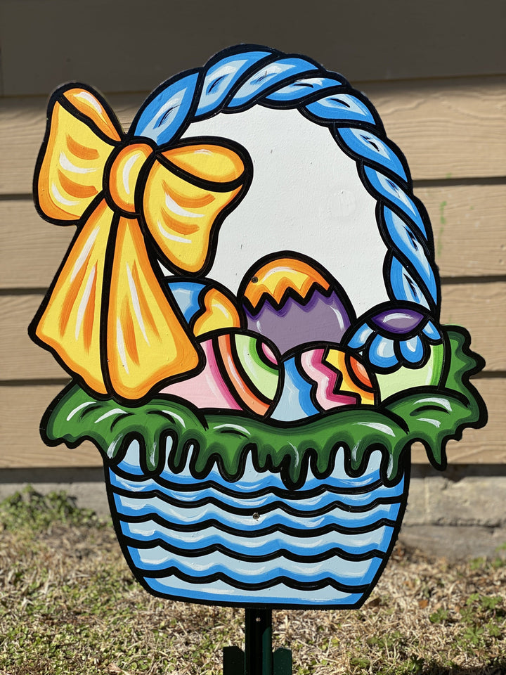 Easter yard art