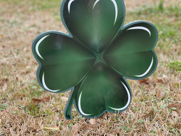 St. Patrick's Day Yard Art