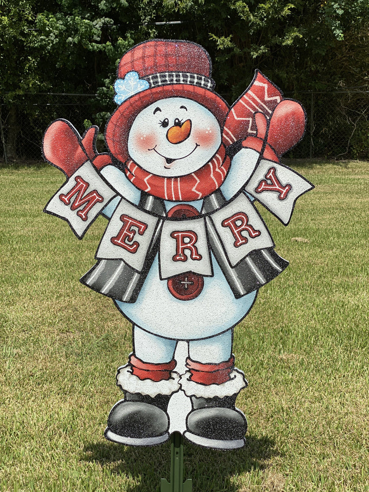 Christmas Snowman Decor