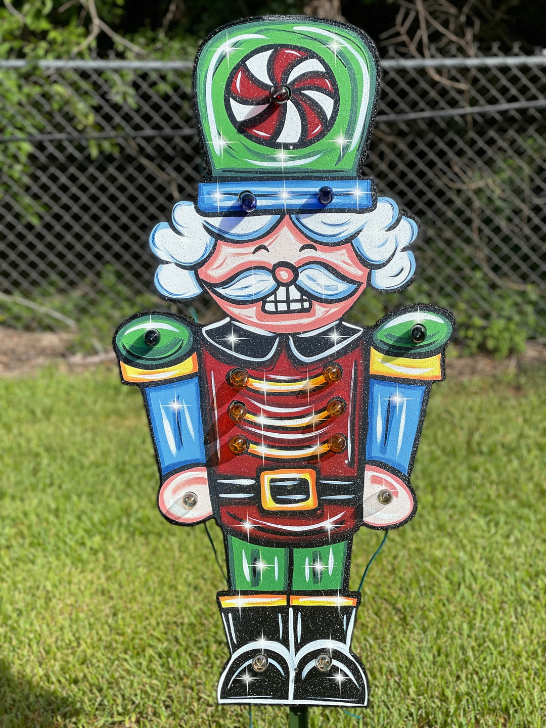 Christmas Nutcracker Yard Decoration