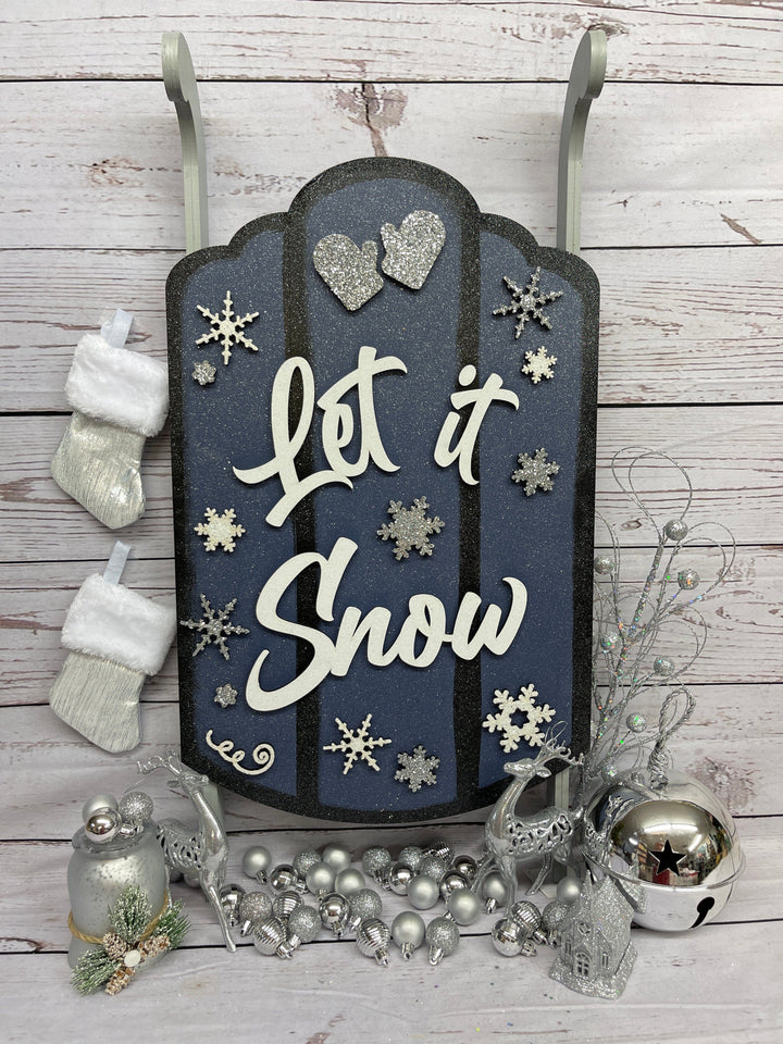 Christmas Sled Decor