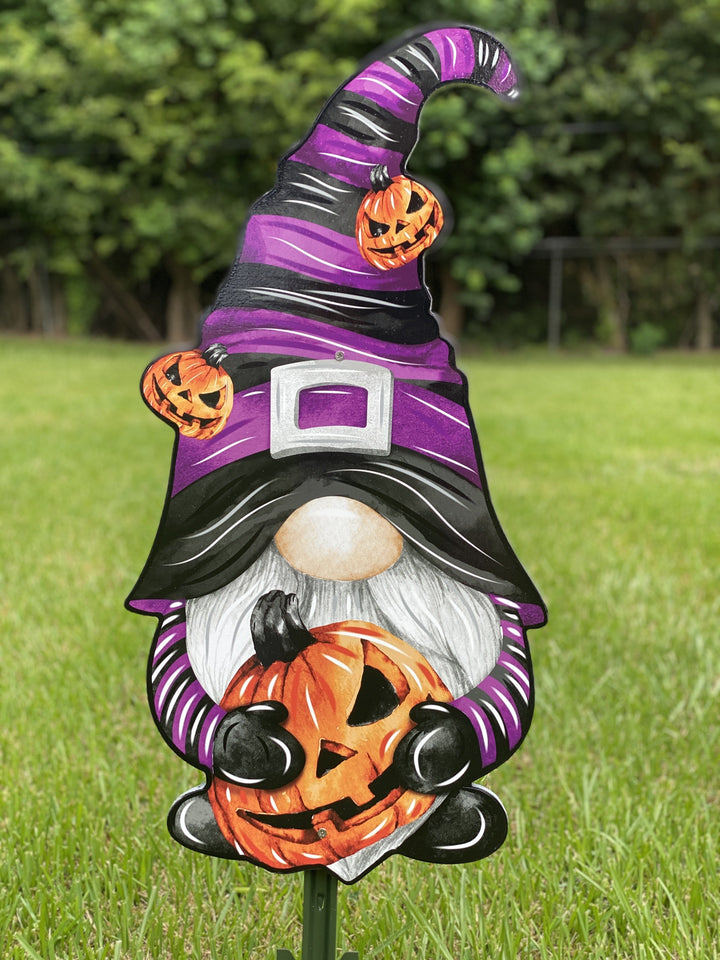 Gnome Outdoor Fall Sign