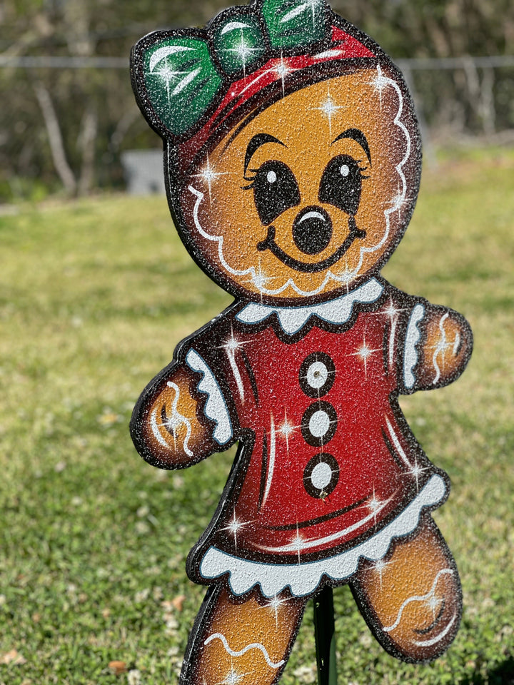 Christmas Gingerbread Ma Outdoor Decor