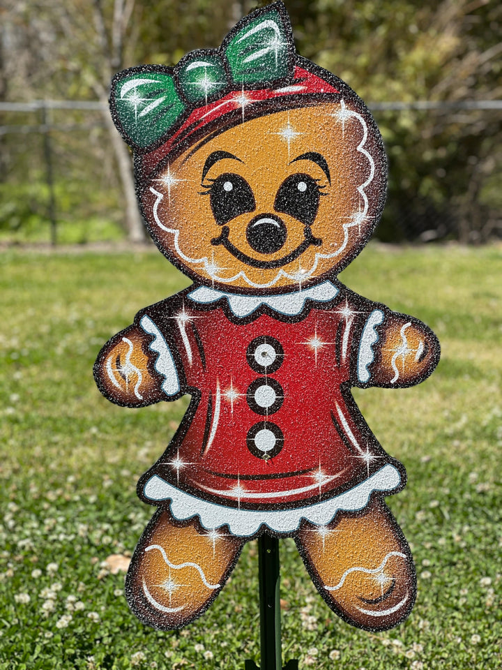 Christmas Gingerbread Ma Outdoor Decor