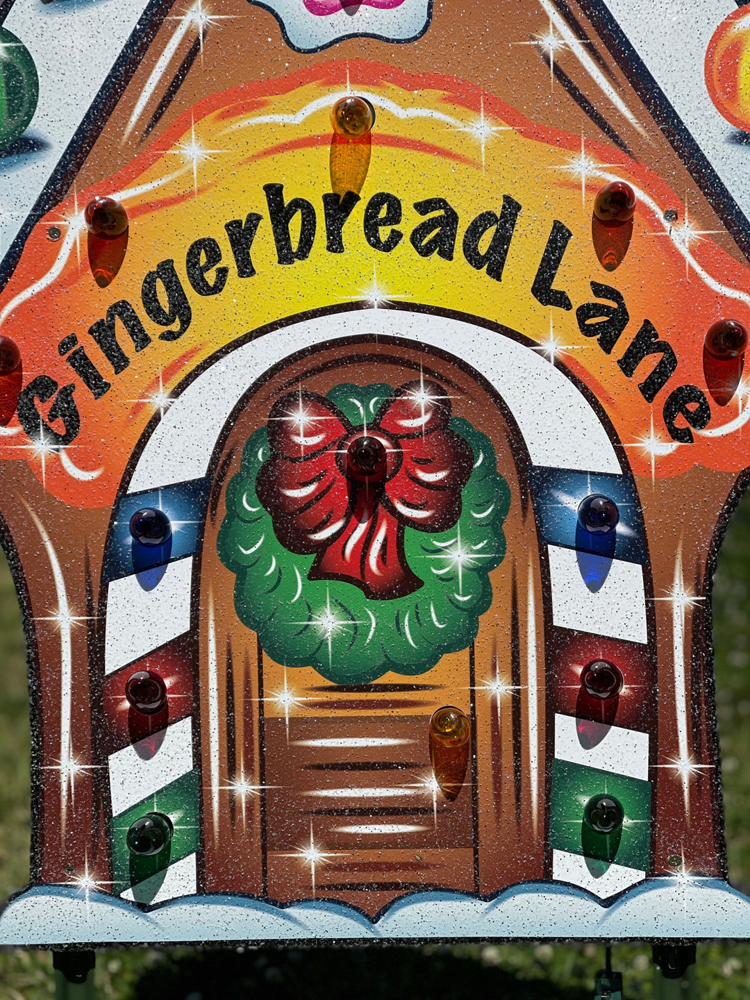 Gingerbread Christmas Outdoor Decoration