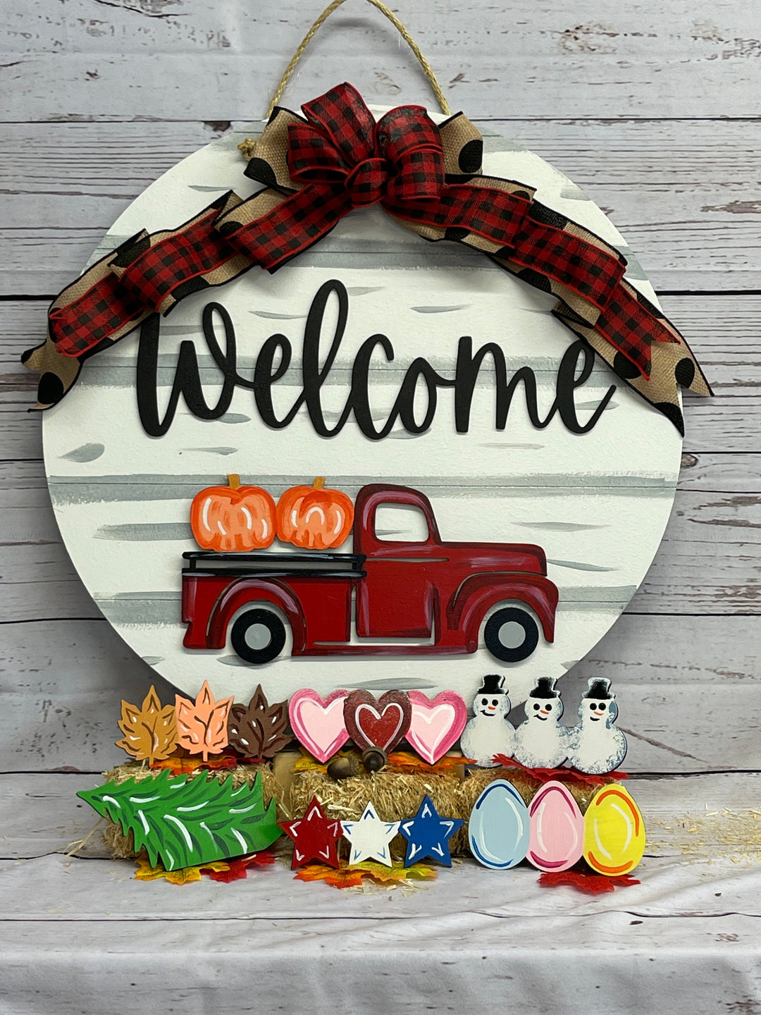 7PC Interchangeable Truck Door Hanger -  Painted By You Kit