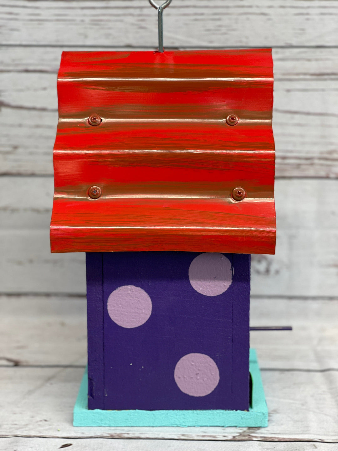 3D Purple Bird House