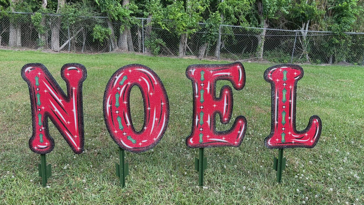 Christmas NOEL letters yard decoration