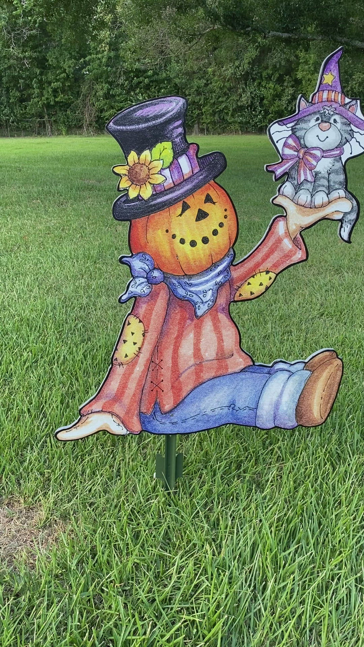 Fall Yard Art