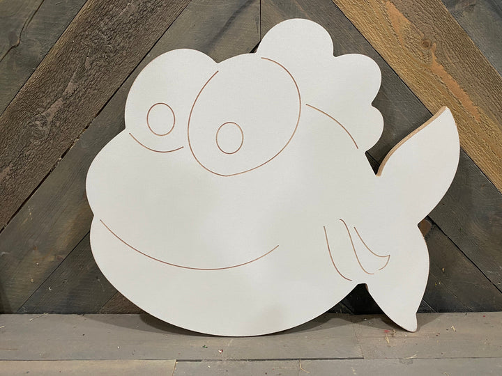 Smiling Fish DIY Blank