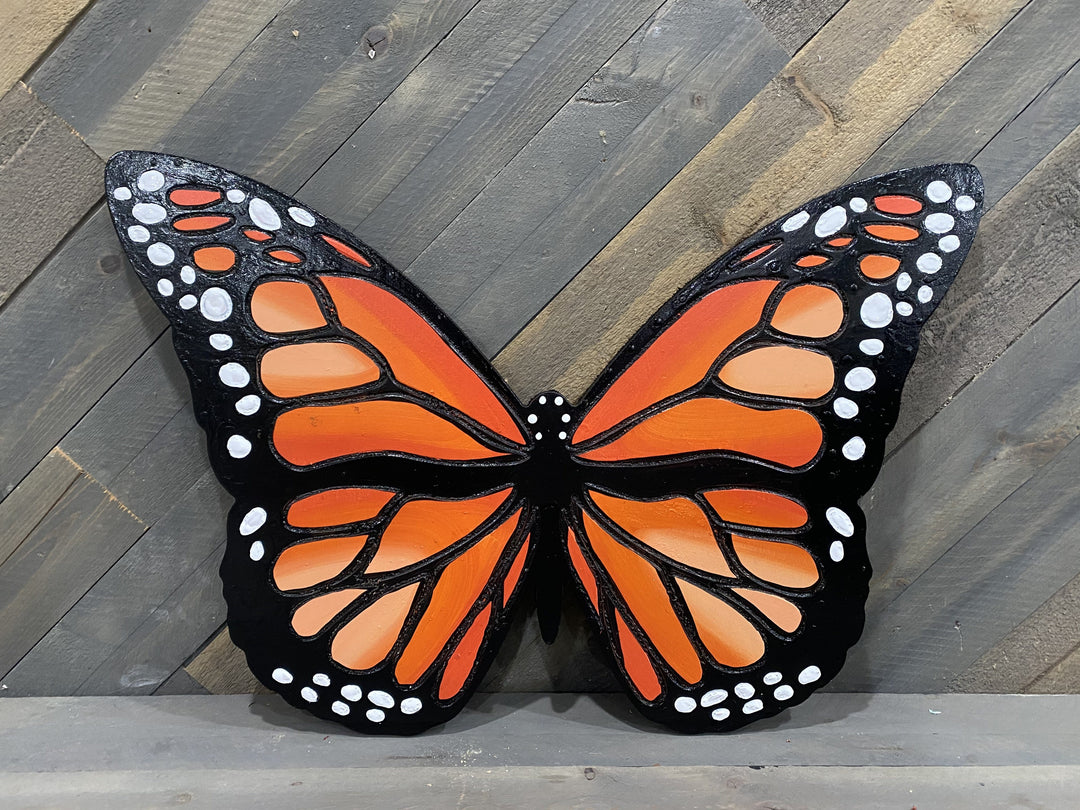 Monarch Butterfly blank yard art to be painted by you