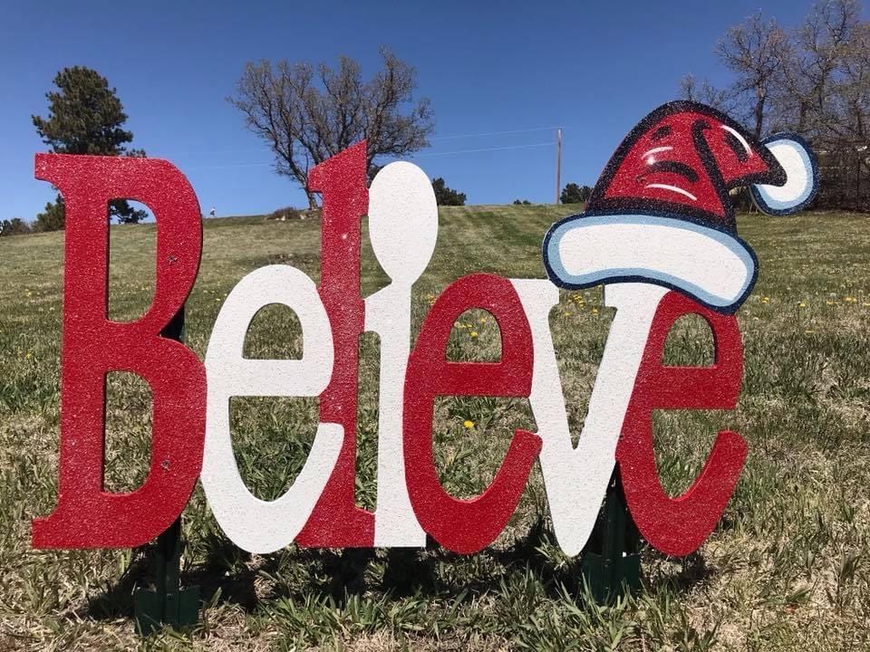 Wooden Outdoor Sign