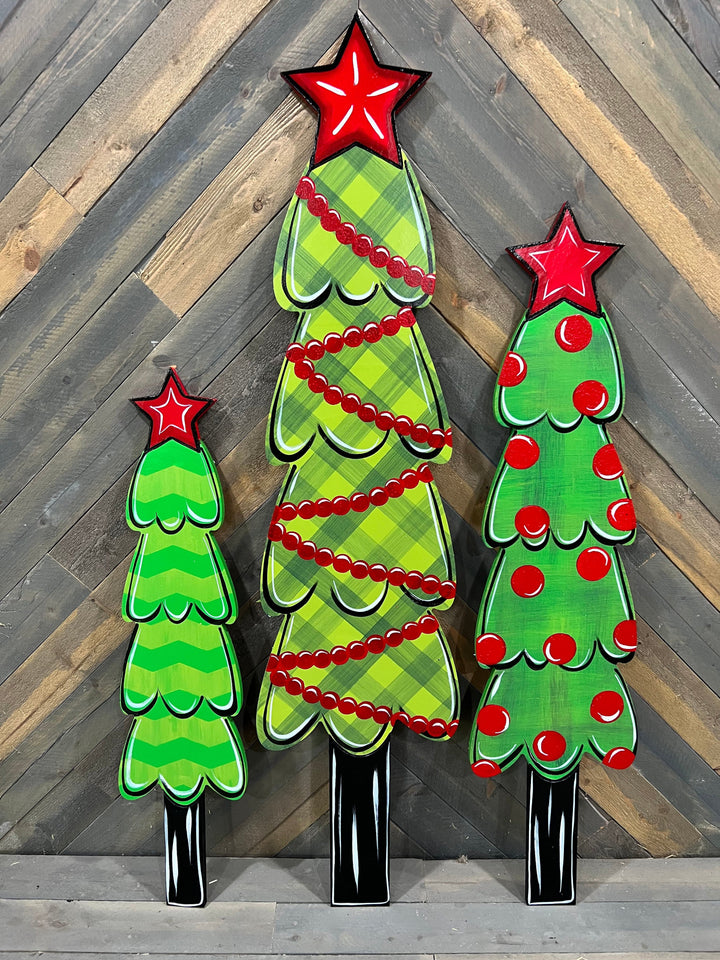 Pencil Christmas Tree DIY Blank