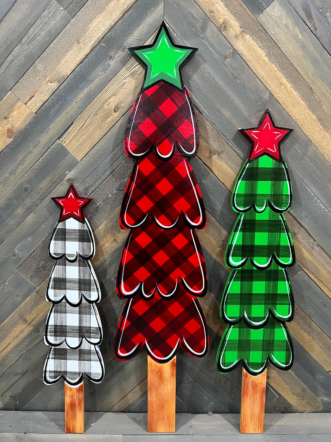 Pencil Christmas Tree DIY Blank