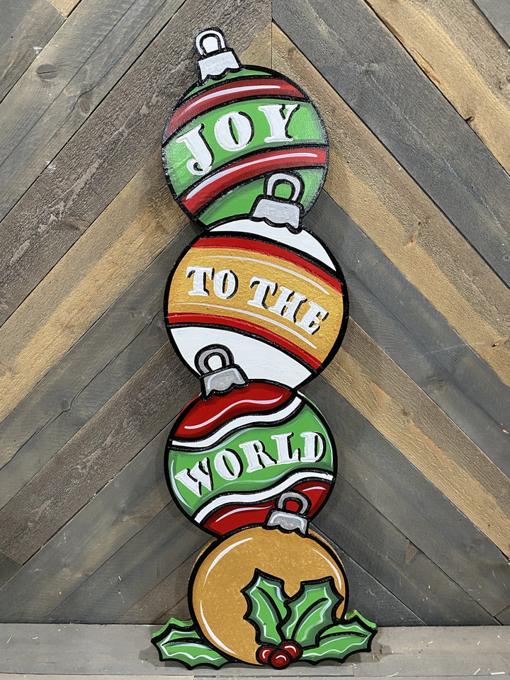 Joy To The World Totem Pole Blank