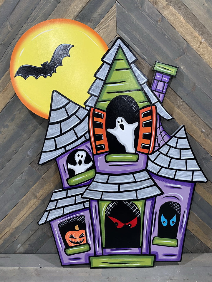 Haunted House DIY Blank