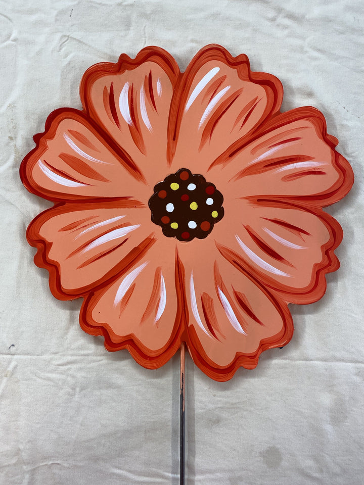 Large Flower Yard Art Blank